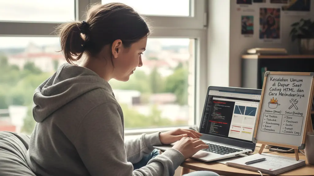 Kesalahan Umum di Dapur Saat Coding HTML dan Cara Menghindarinya